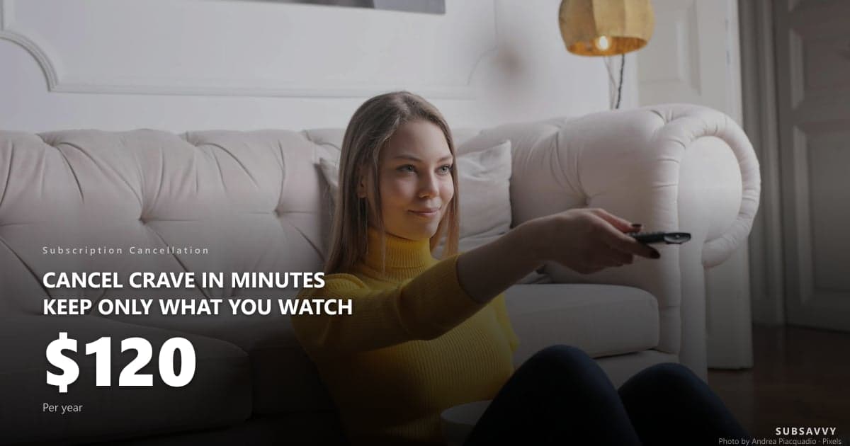How to Cancel Crave in Canada (Step-by-Step 2026 Guide)