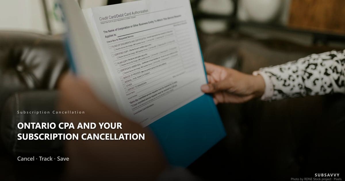 Ontario Subscription Cancellation Rights Under the CPA (Canada)