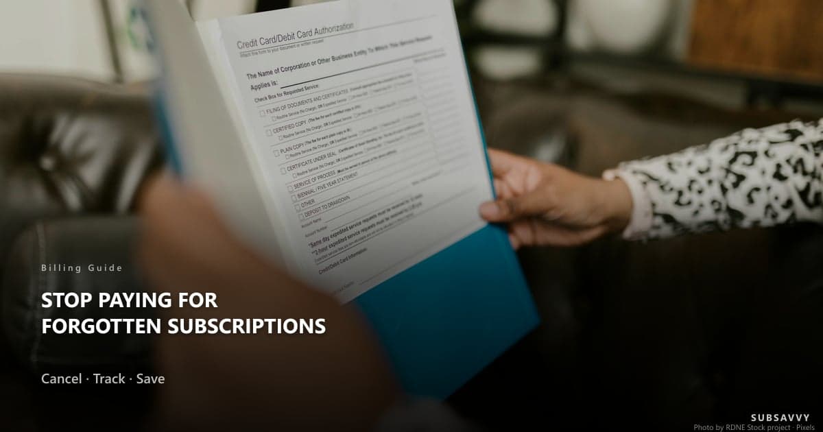 Forgotten Subscriptions Canadians Are Still Paying For (Canada)