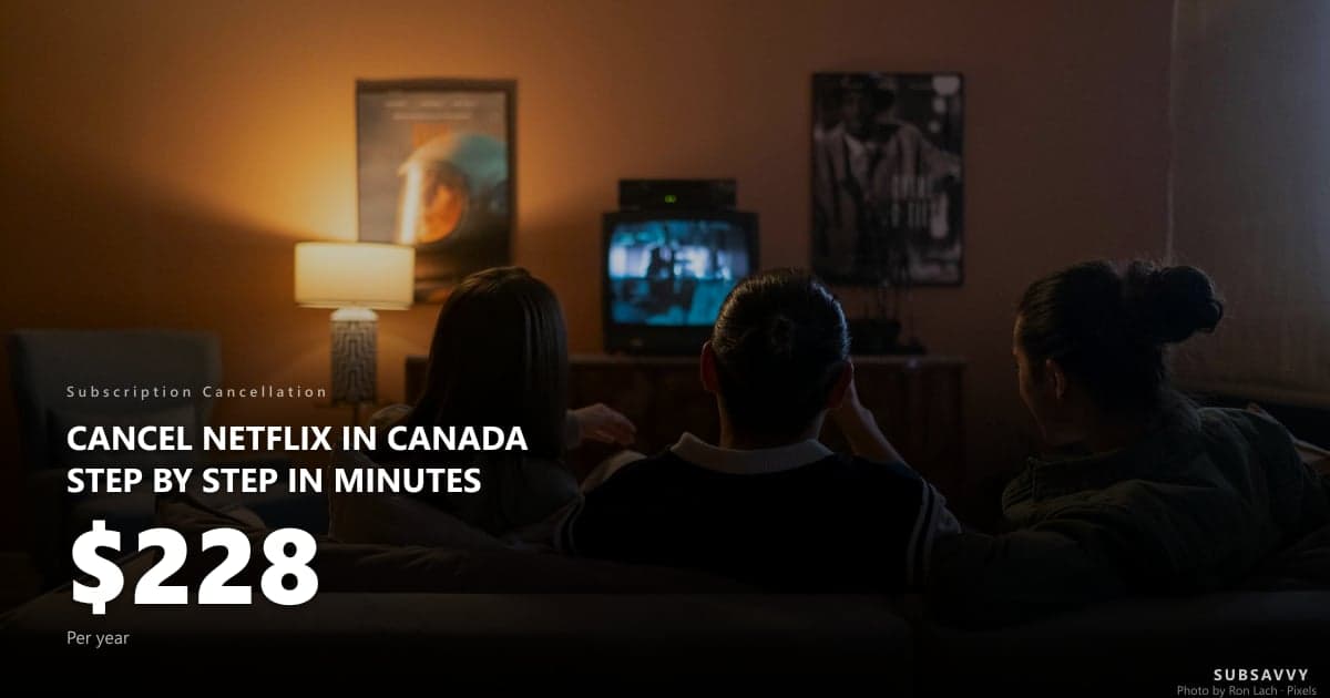 How to Cancel Netflix in Canada (Step-by-Step 2026 Guide)